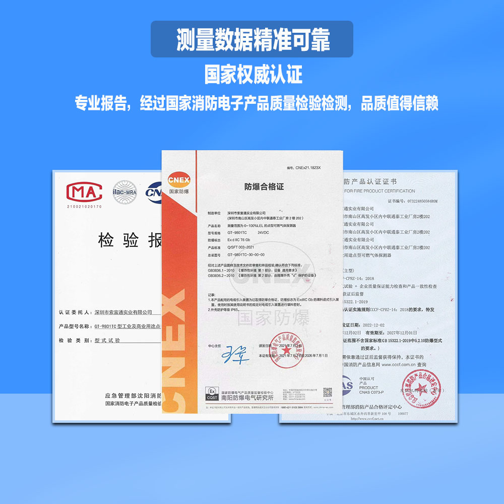 GT-9801TB/SST-9801B苯氣體報(bào)警器(圖3)